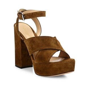 Gianvito Rossi Platform Heels, Size 39